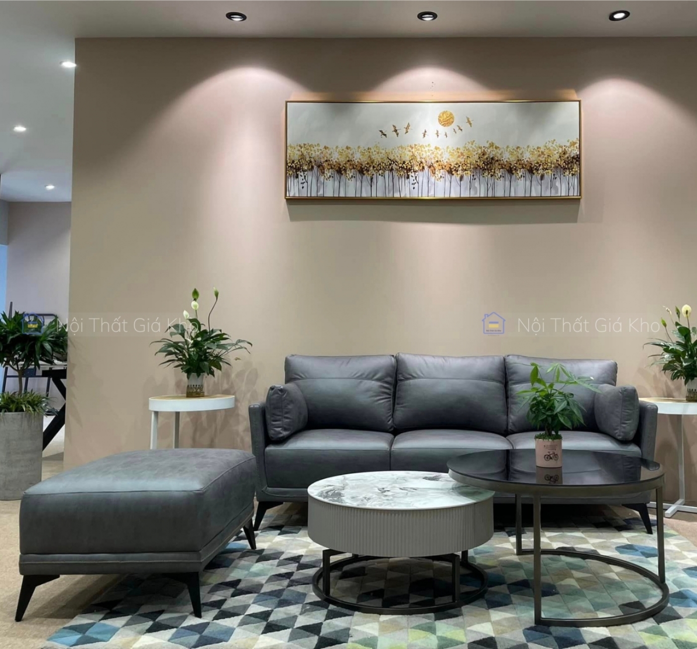 Sofa băng Adora 3 chỗ ngồi XA03