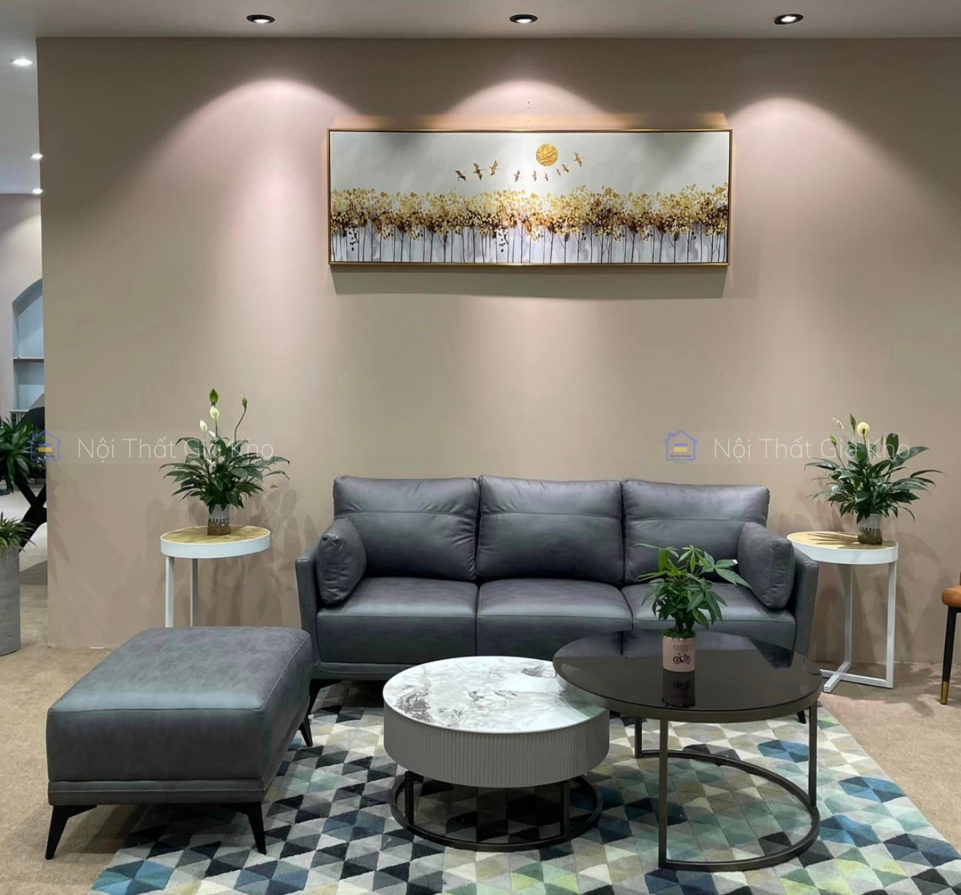Sofa băng Adora 3 chỗ ngồi XA03