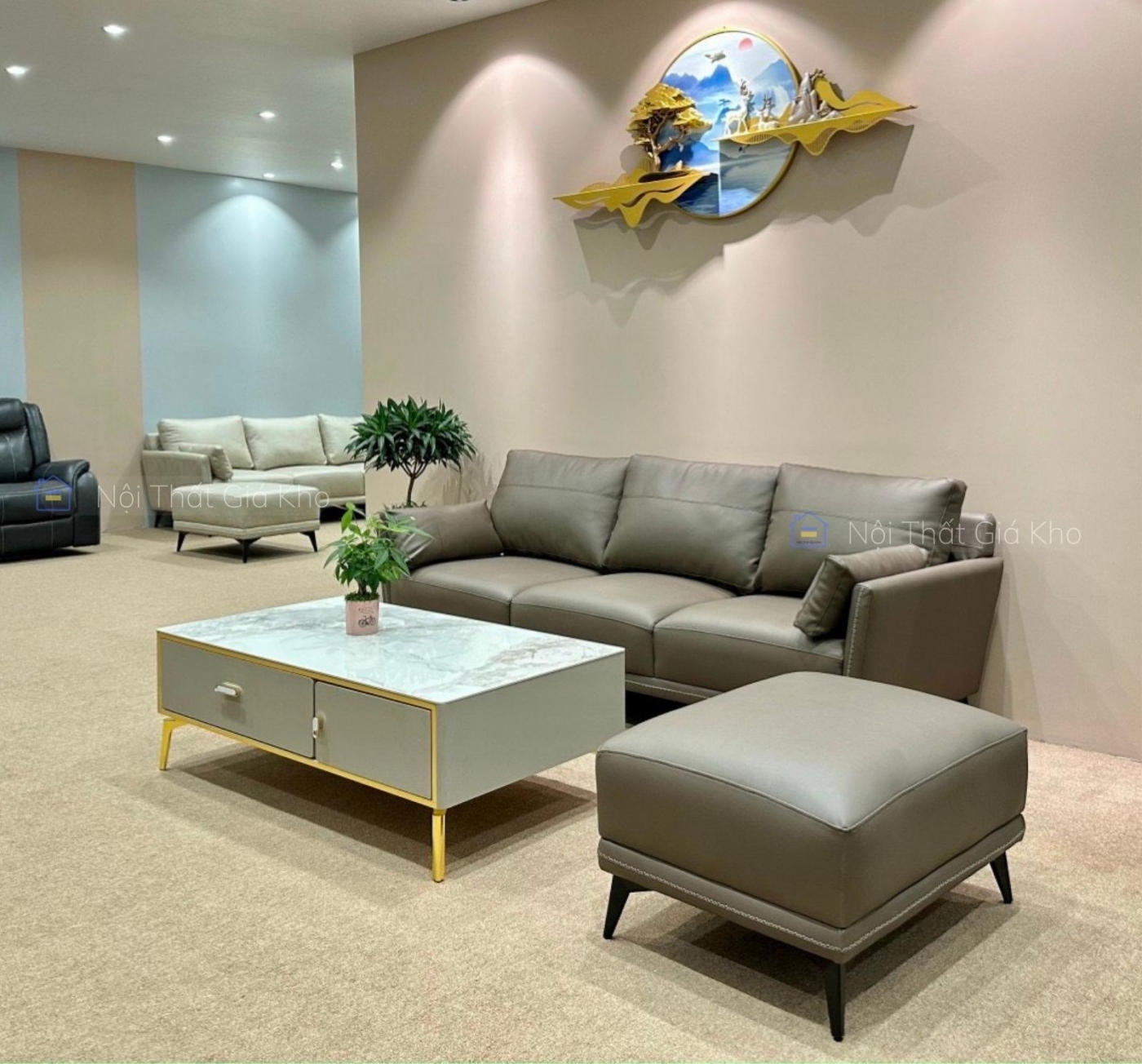 Sofa băng Adora 3 chỗ ngồi XA03