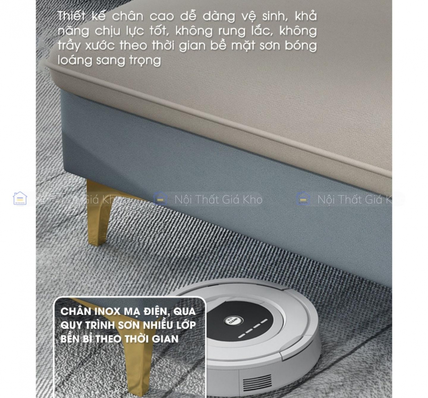 Sofa băng phòng khách 2m