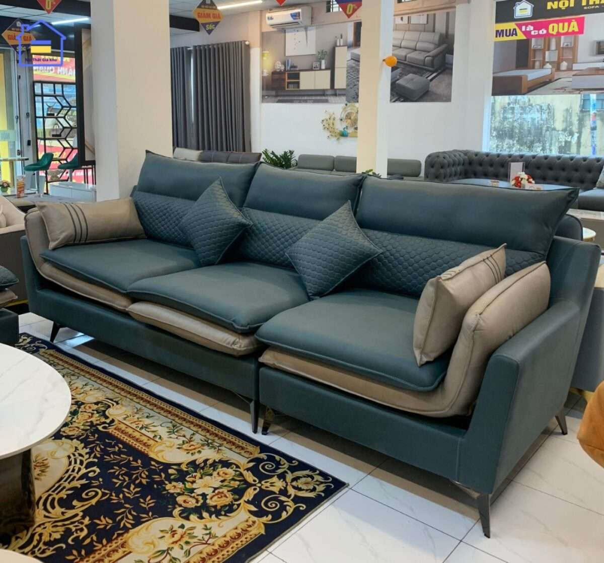 Sofa băng vải giả da NTVT005