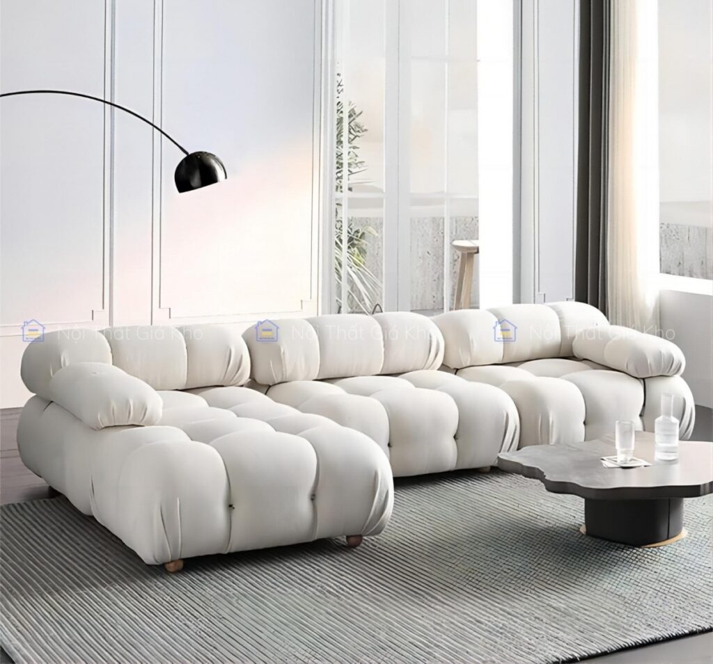 Sofa băng vải phong cách Hàn Quốc BA20