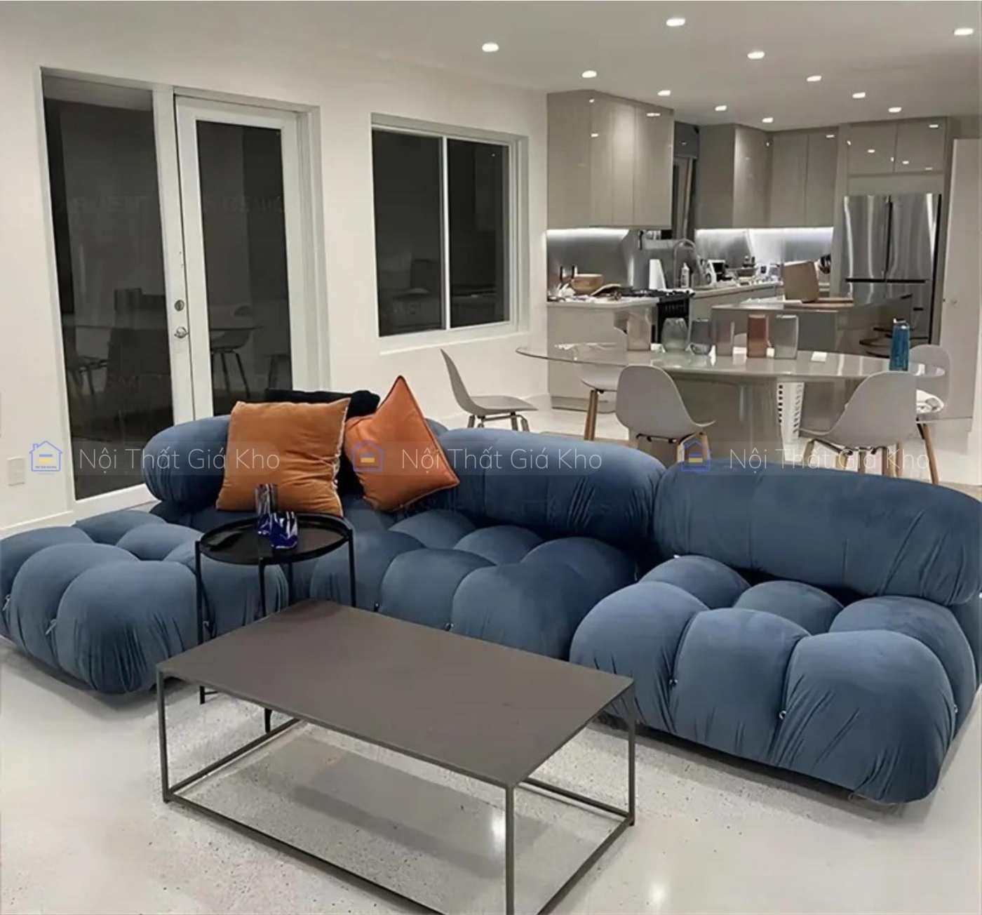 Sofa băng vải phong cách Hàn Quốc BA20