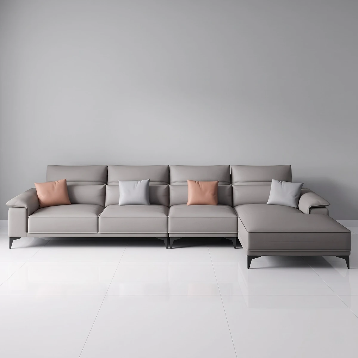 Sofa chữ L Adora 3m2x1m8