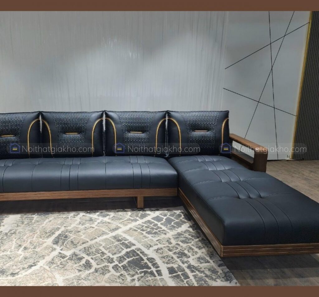 Sofa gỗ góc L Adora VT884
