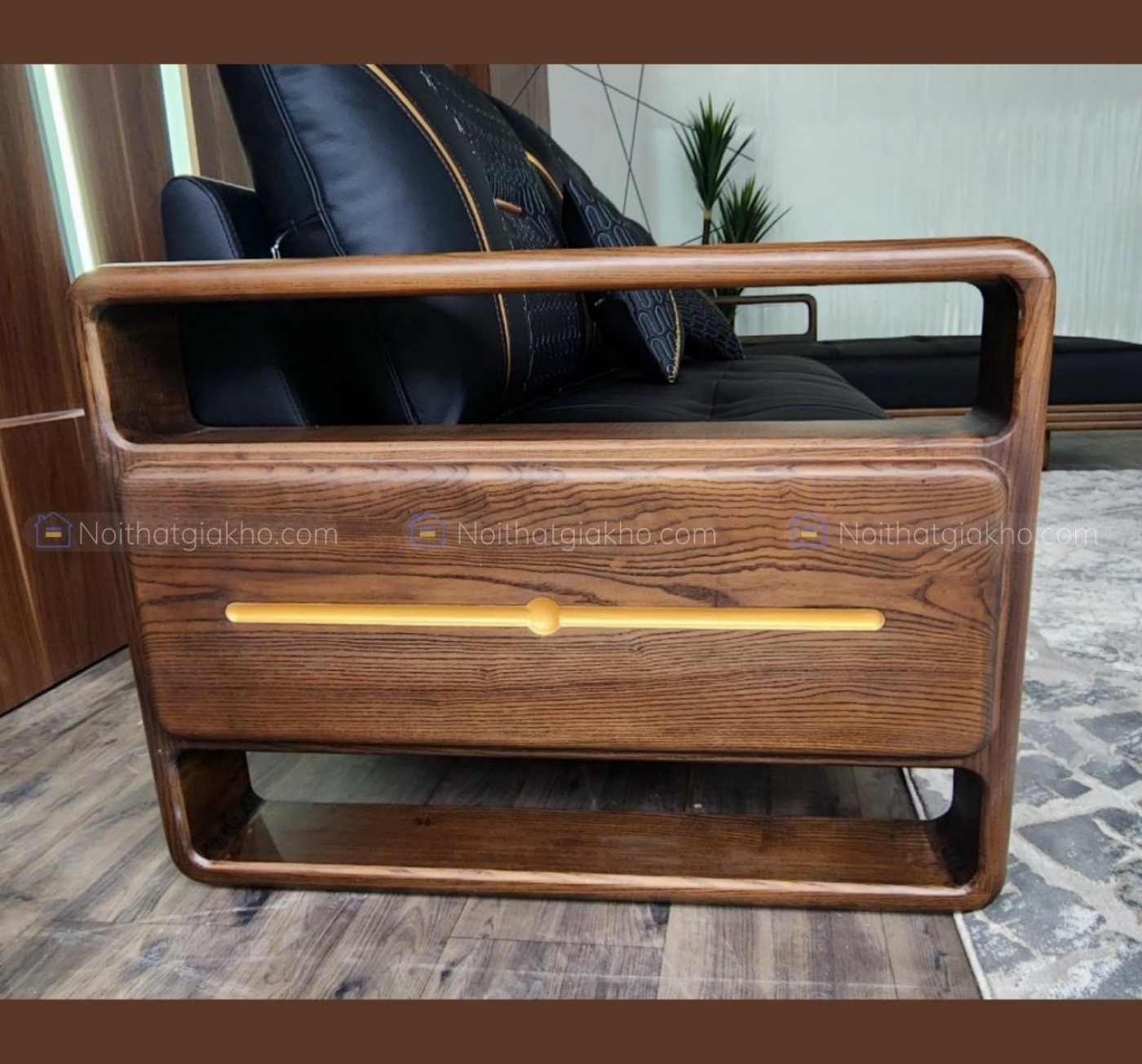 Sofa gỗ góc L Adora VT884