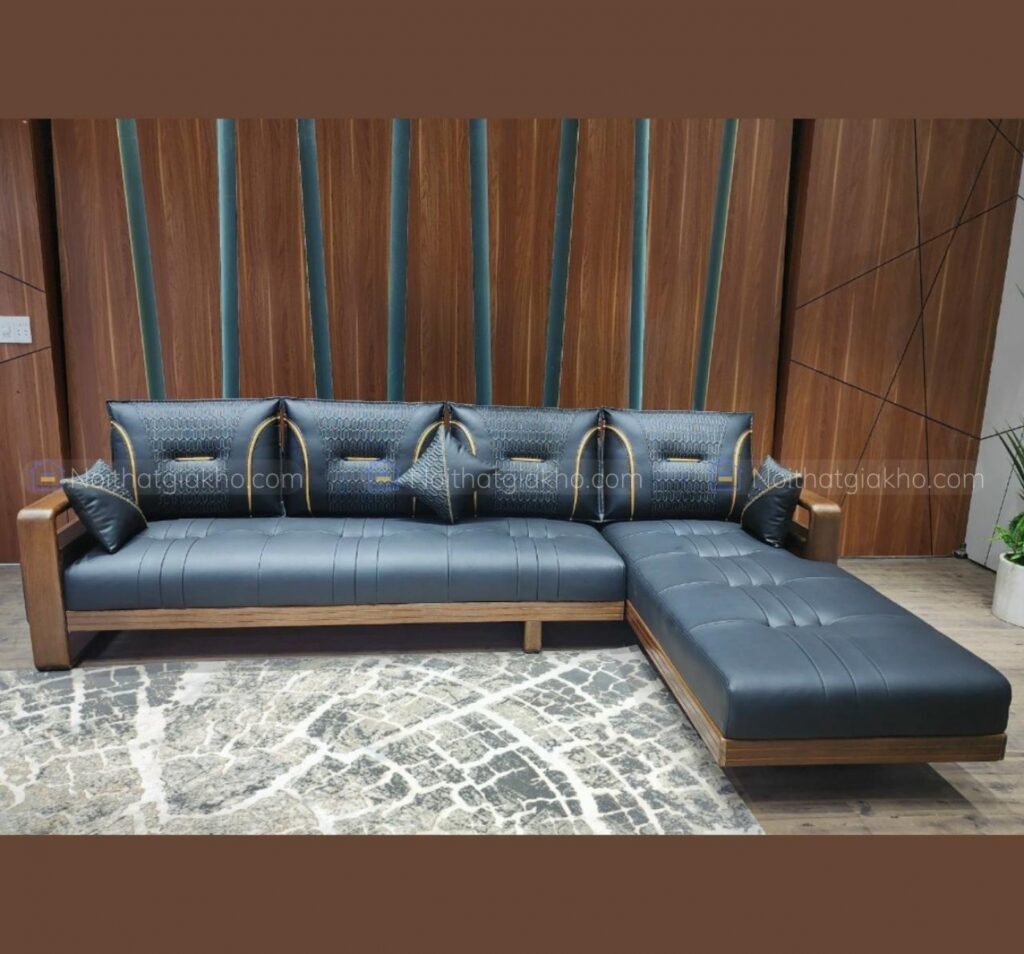 Sofa gỗ góc L Adora VT884