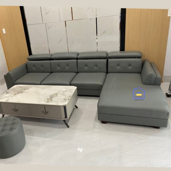 Sofa chữ L phòng khách cao cấp GK34