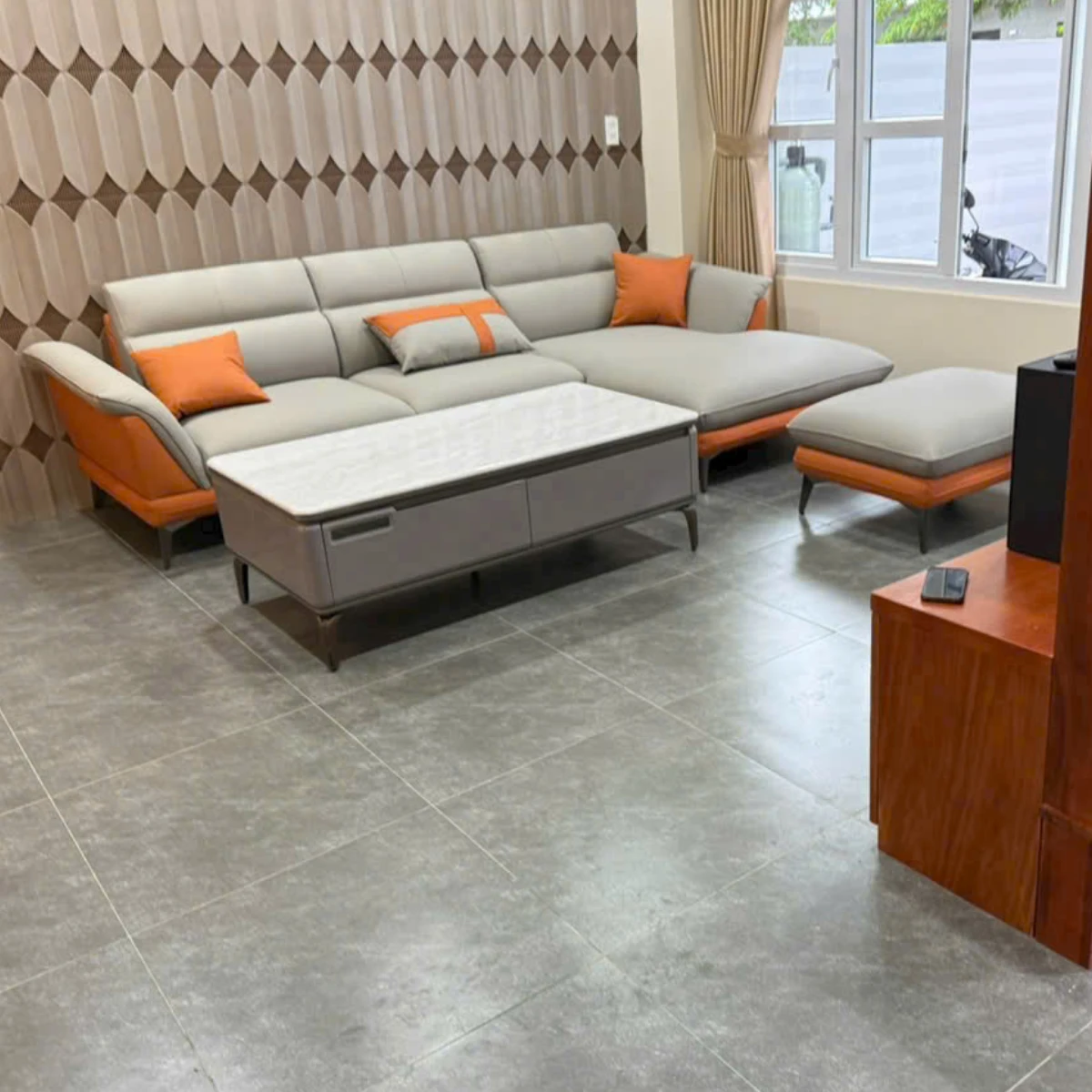 Sofa chữ L sang trọng Adora GK31