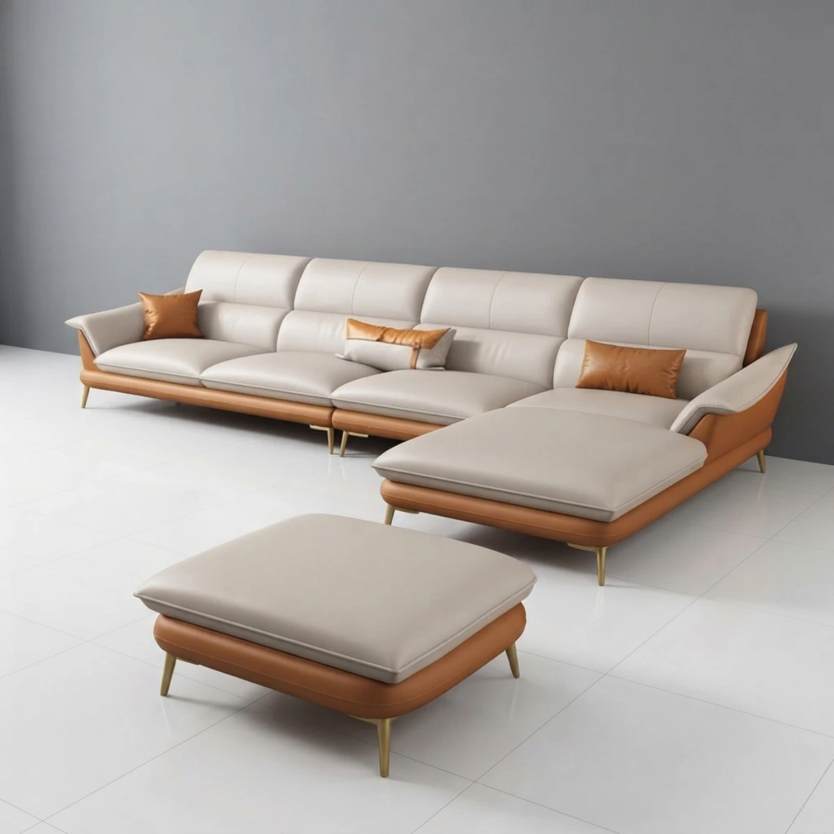 Sofa chữ L sang trọng Adora GK31