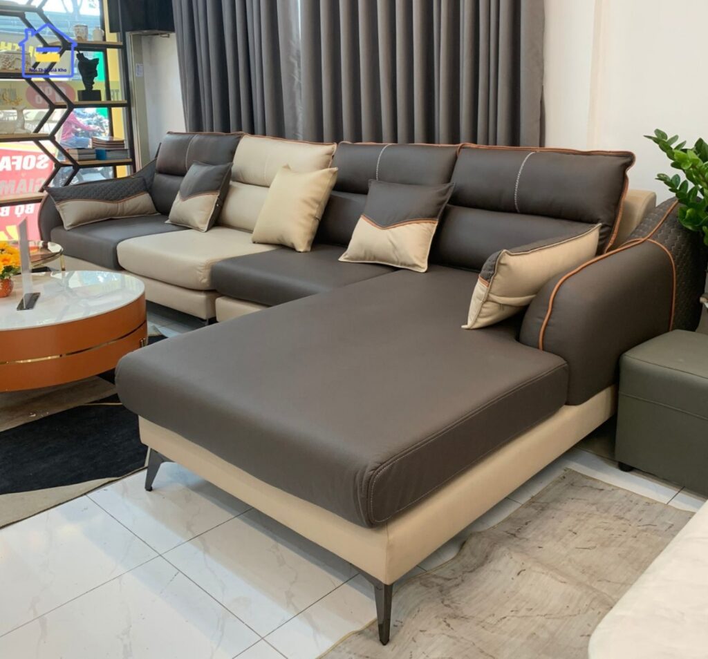 Sofa chữ L vải công nghệ cao cấp NTVT002