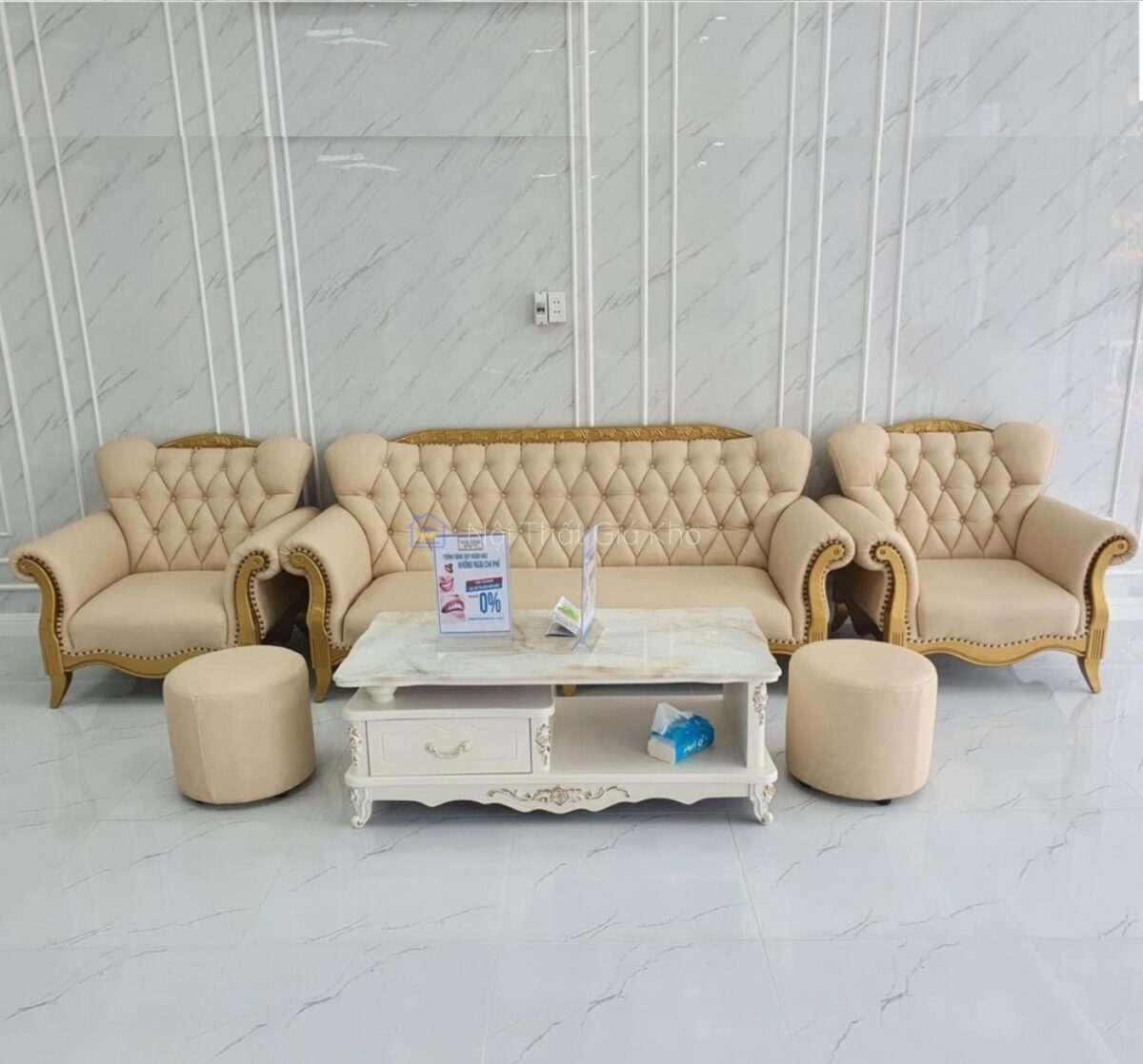 Sofa cổ điển cao cấp phòng khách