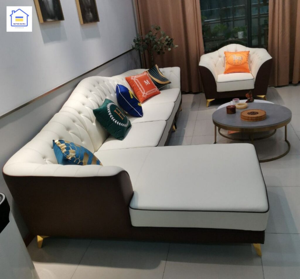 Sofa cổ điển chữ L Adora SC13