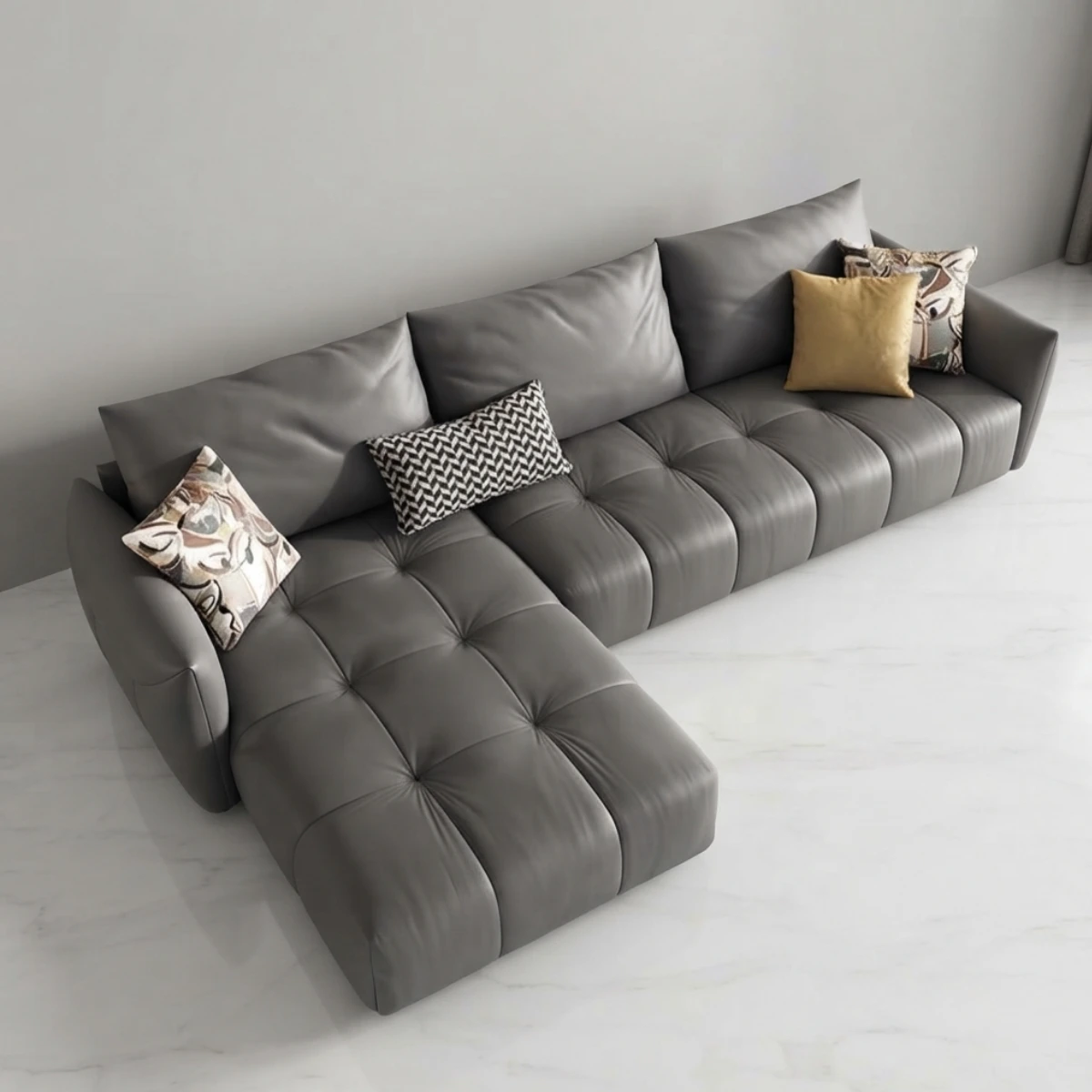 Sofa da góc L Adora GK22