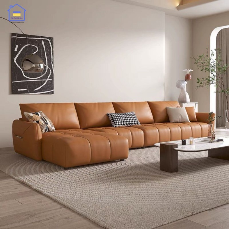 Sofa da góc L Adora GK22