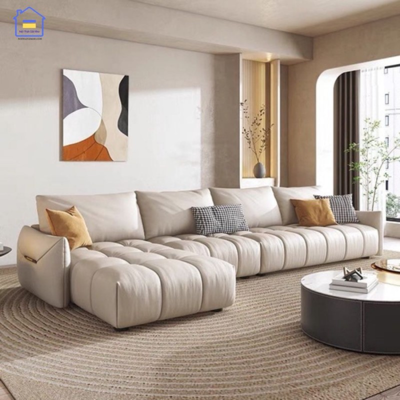 Sofa da góc L Adora GK22