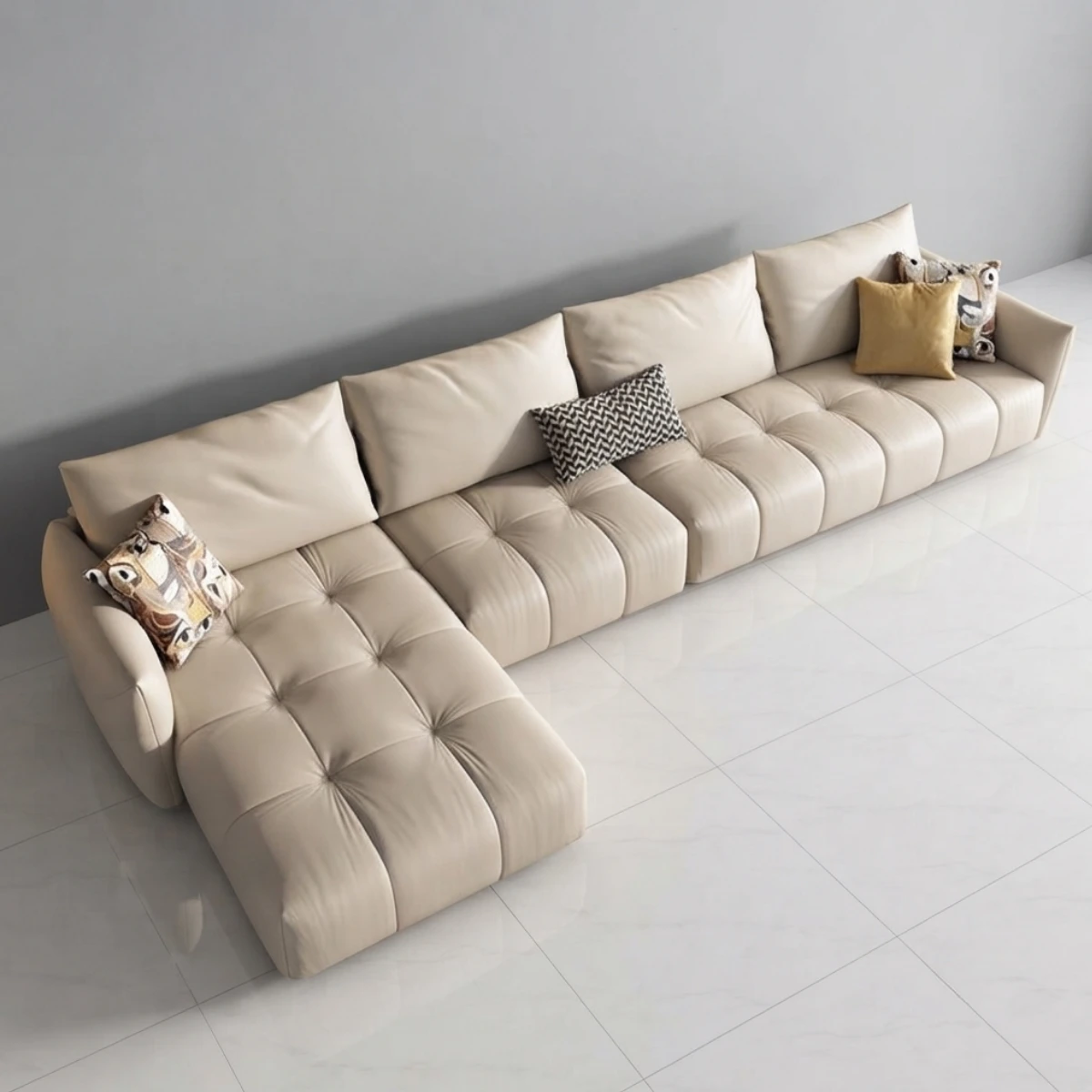 Sofa da góc L Adora GK22