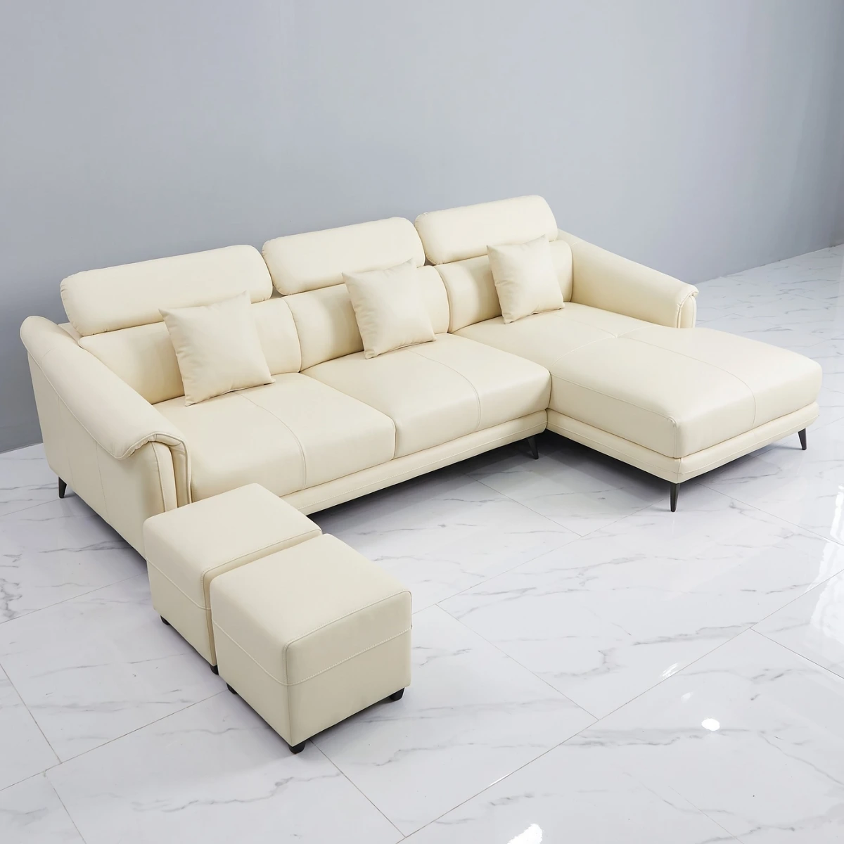 Sofa da góc L Adora GL20