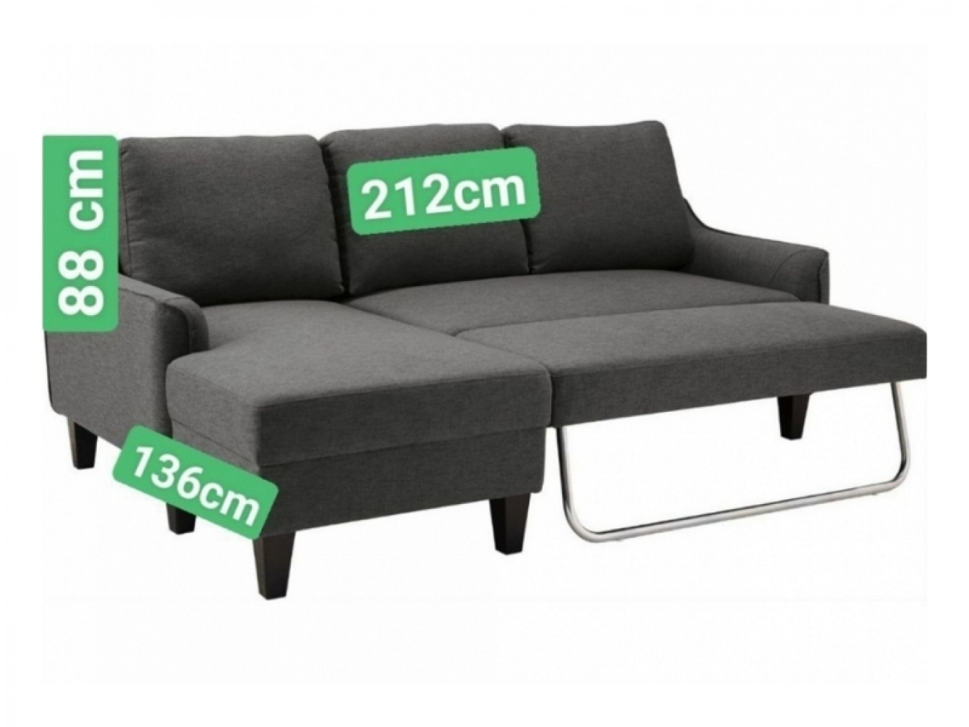 Sofa giường góc L thông minh SFGTM01
