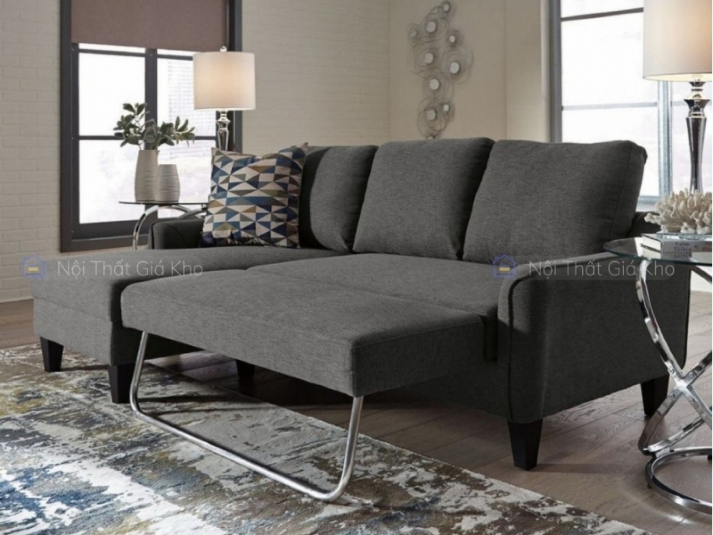 Sofa giường góc L thông minh SFGTM01