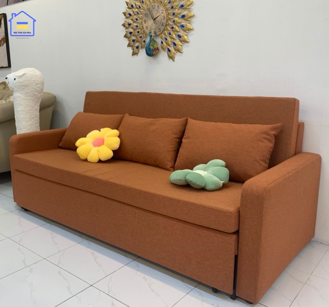 Tổng hợp mẫu giường gấp thành ghế Sofa nhỏ gọn 4 Tổng hợp mẫu giường gấp thành ghế Sofa nhỏ gọn