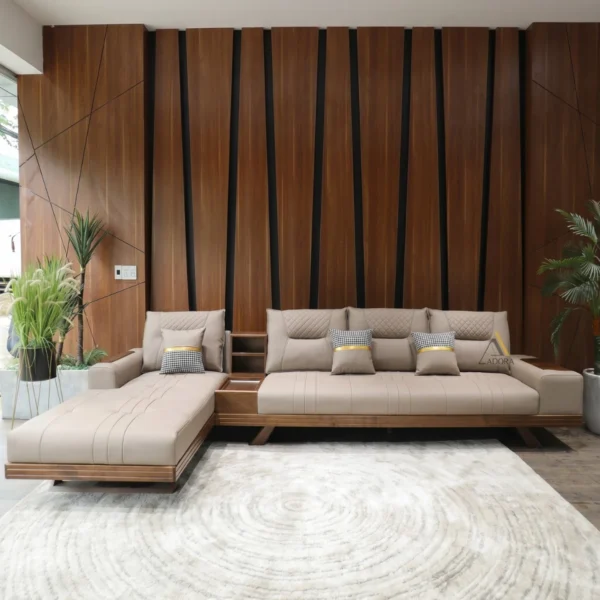 Sofa gỗ góc L Adora VT882