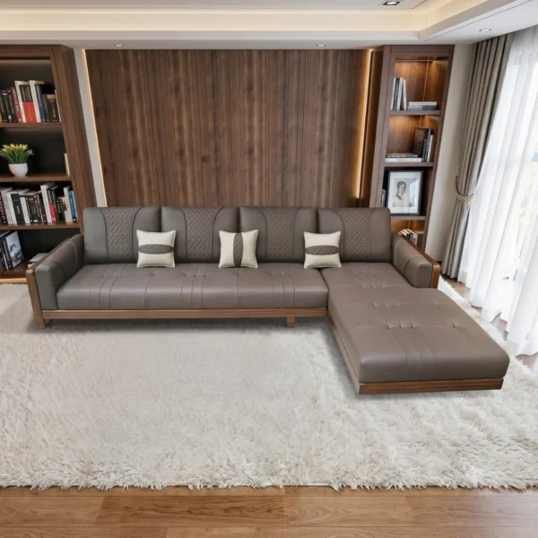 Sofa gỗ góc L Adora VT883