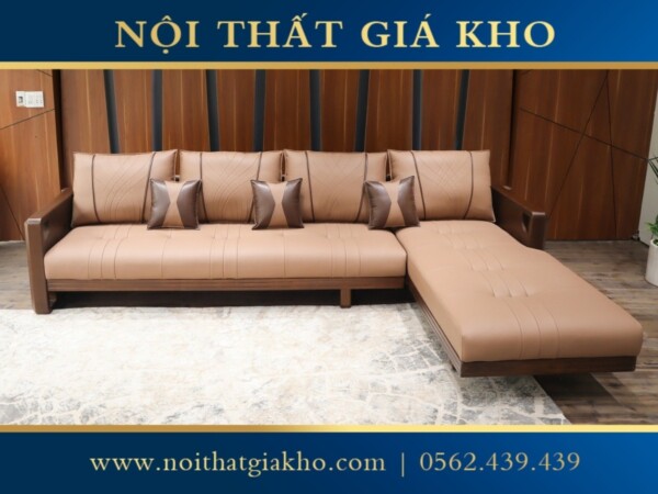 Sofa gỗ góc L Adora VT885