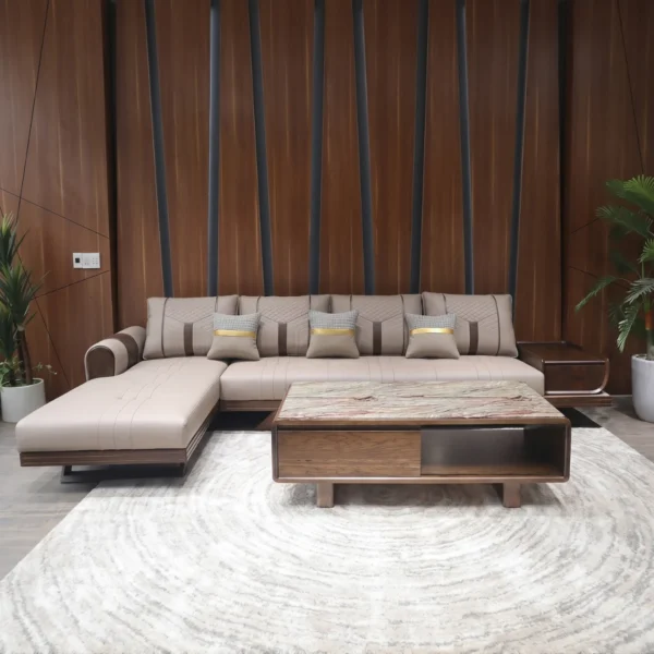 Sofa gỗ góc L Adora VT886