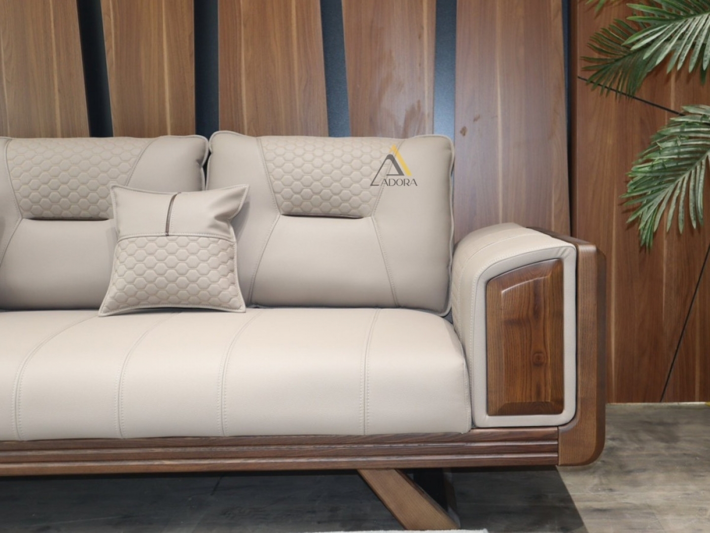 Sofa gỗ góc L Adora VT888