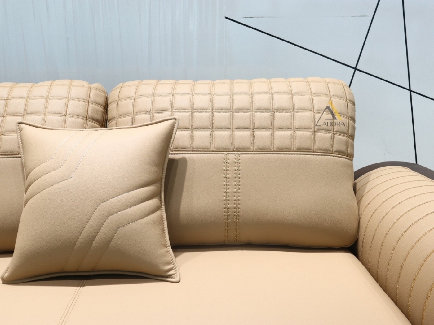 Sofa gỗ góc L Adora VT890A