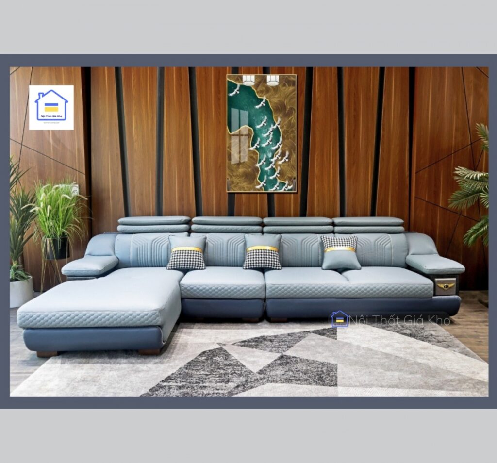 Sofa gỗ góc L Adora VT607