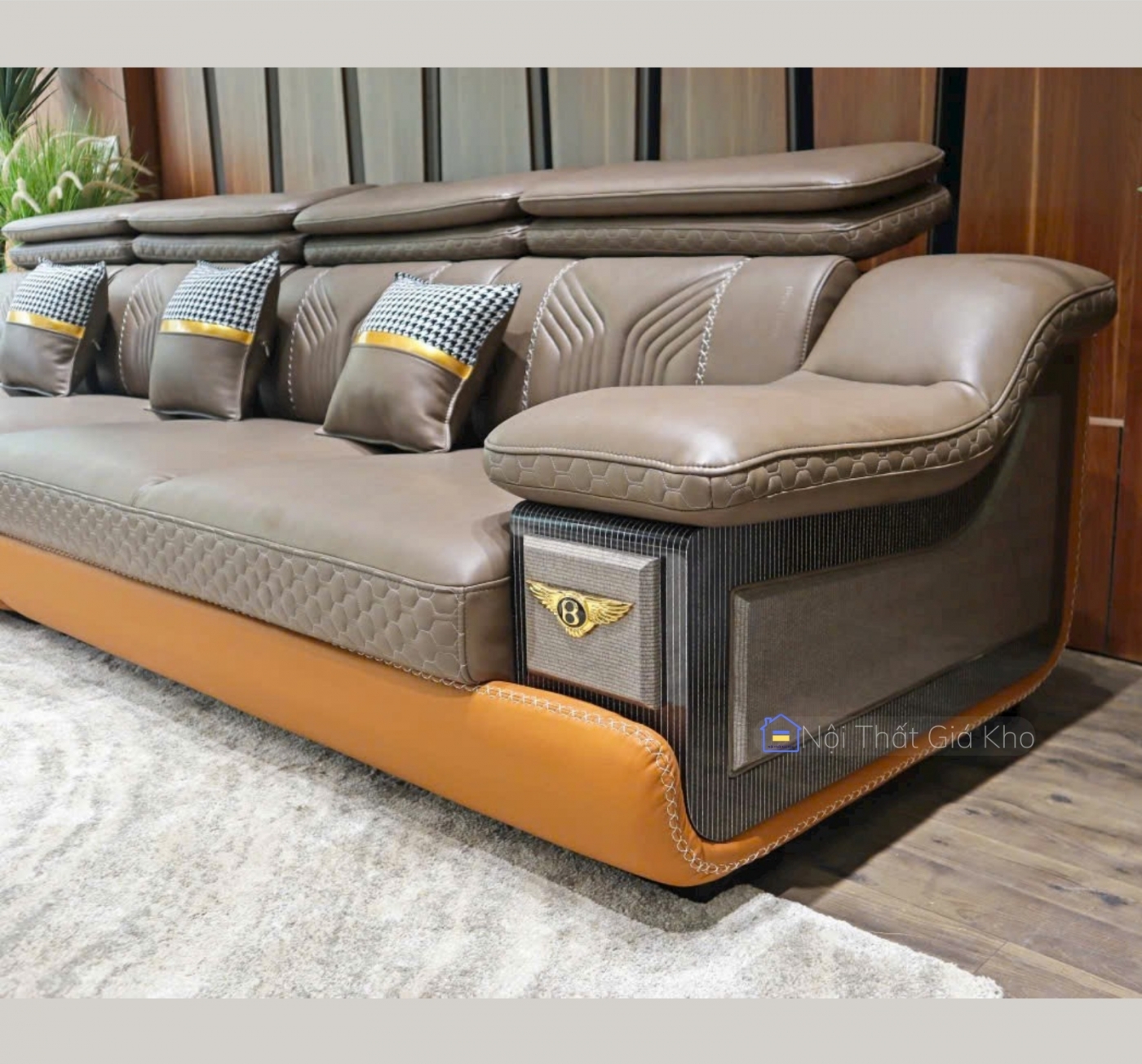 Sofa gỗ góc L Adora VT607
