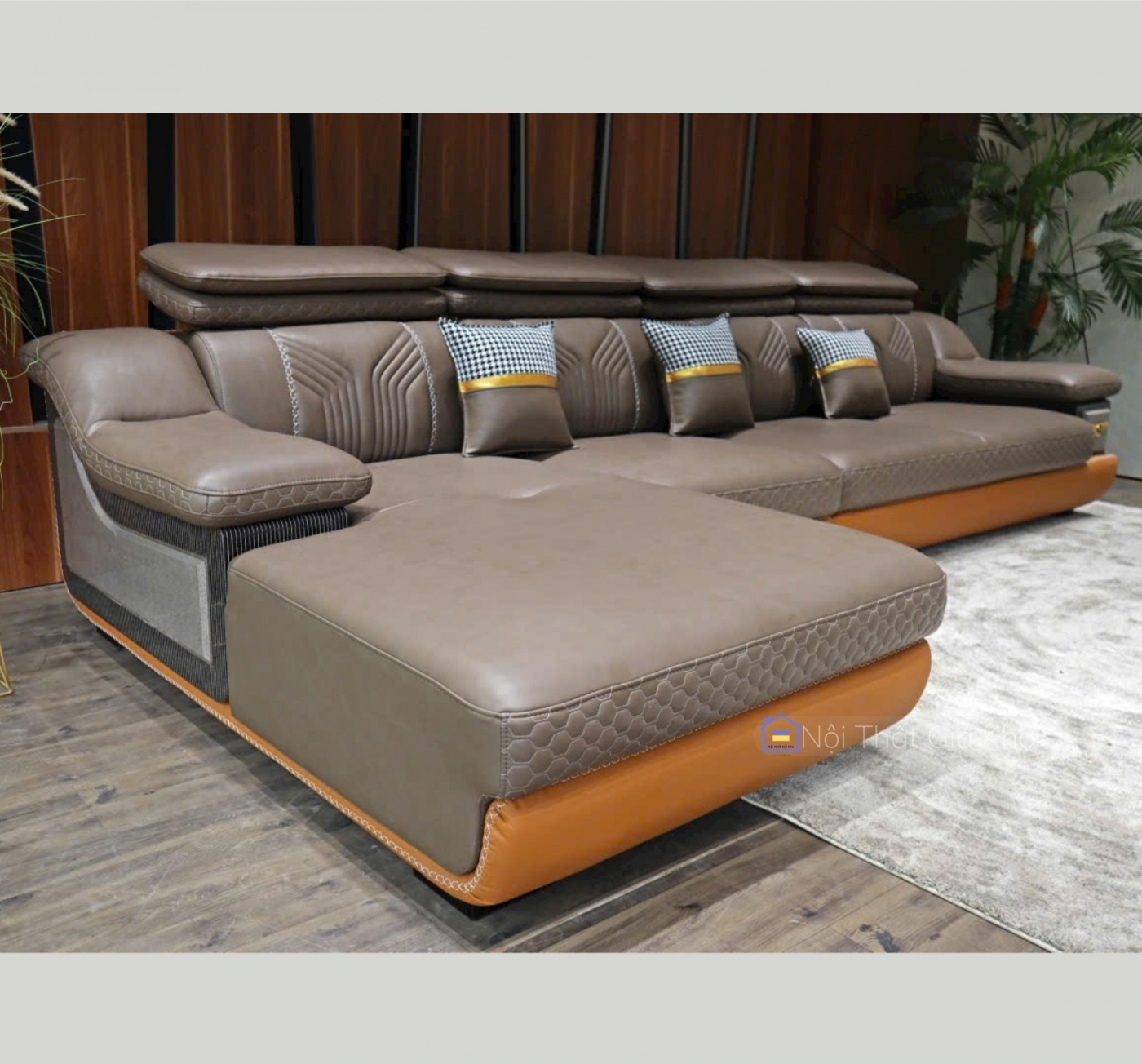 Sofa gỗ góc L Adora VT607