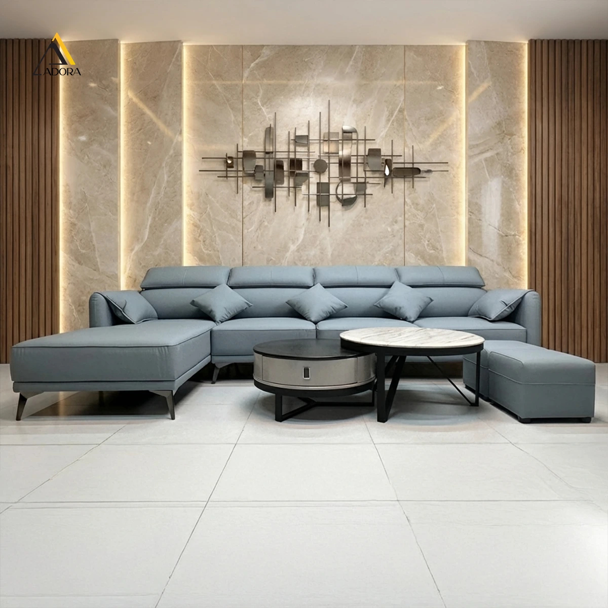 Sofa góc L Adora GK02