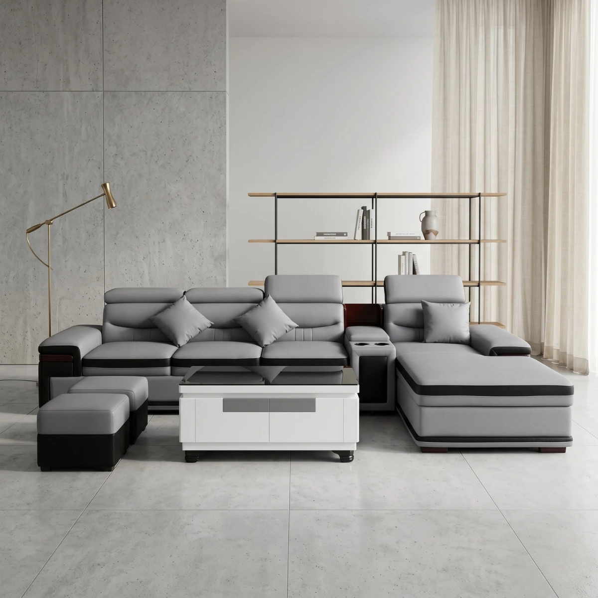 Sofa góc L Adora GK04