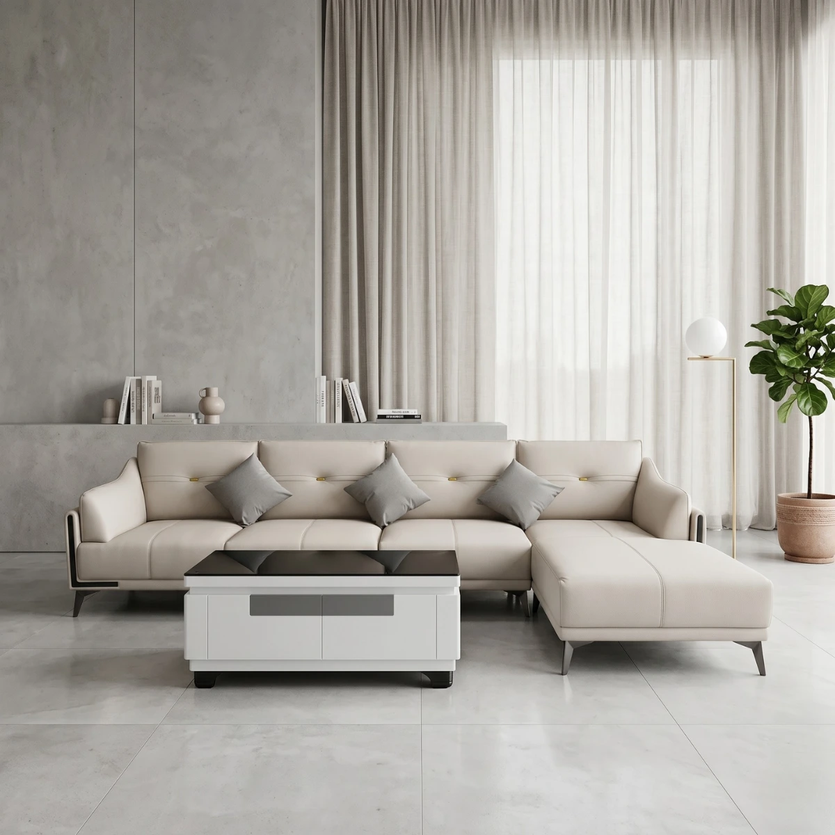Sofa góc L Adora GK05