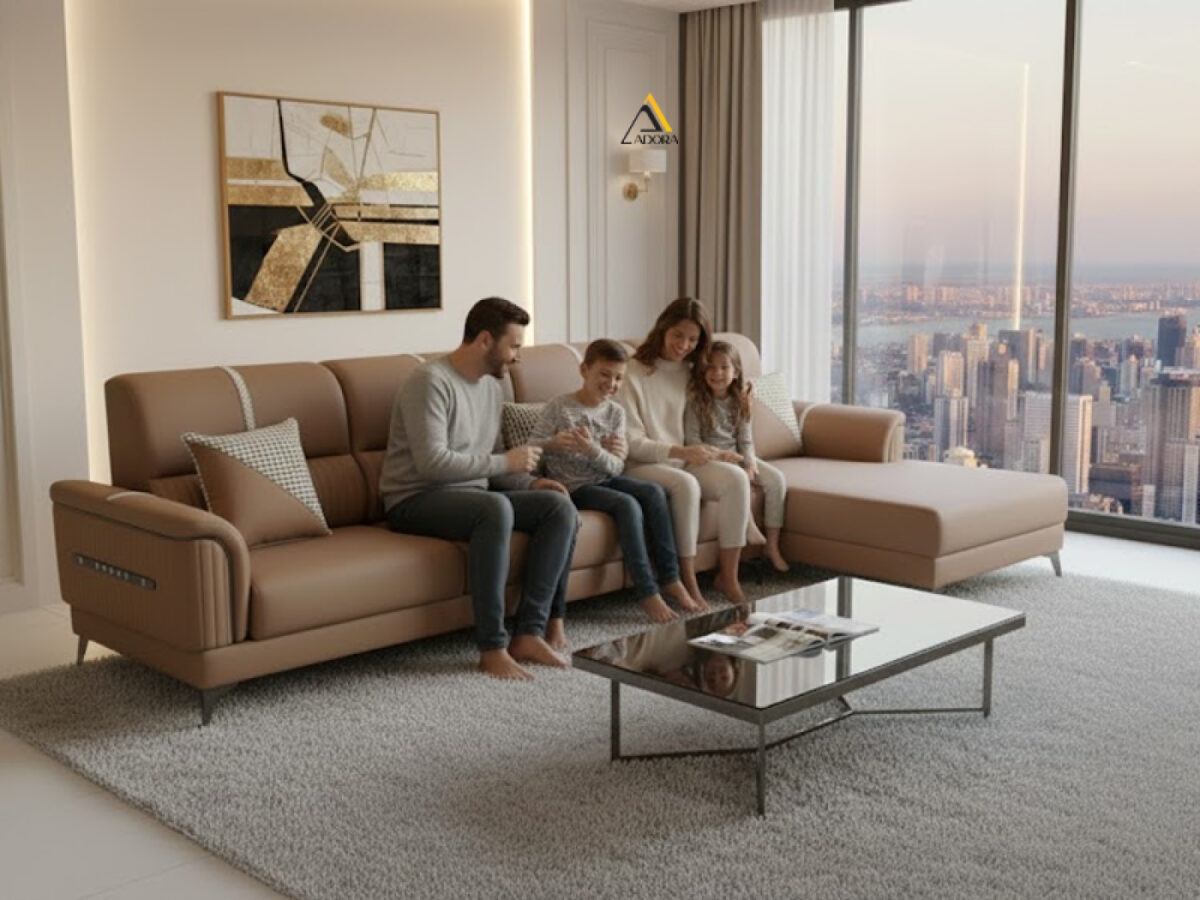 Sofa góc L Adora Luna