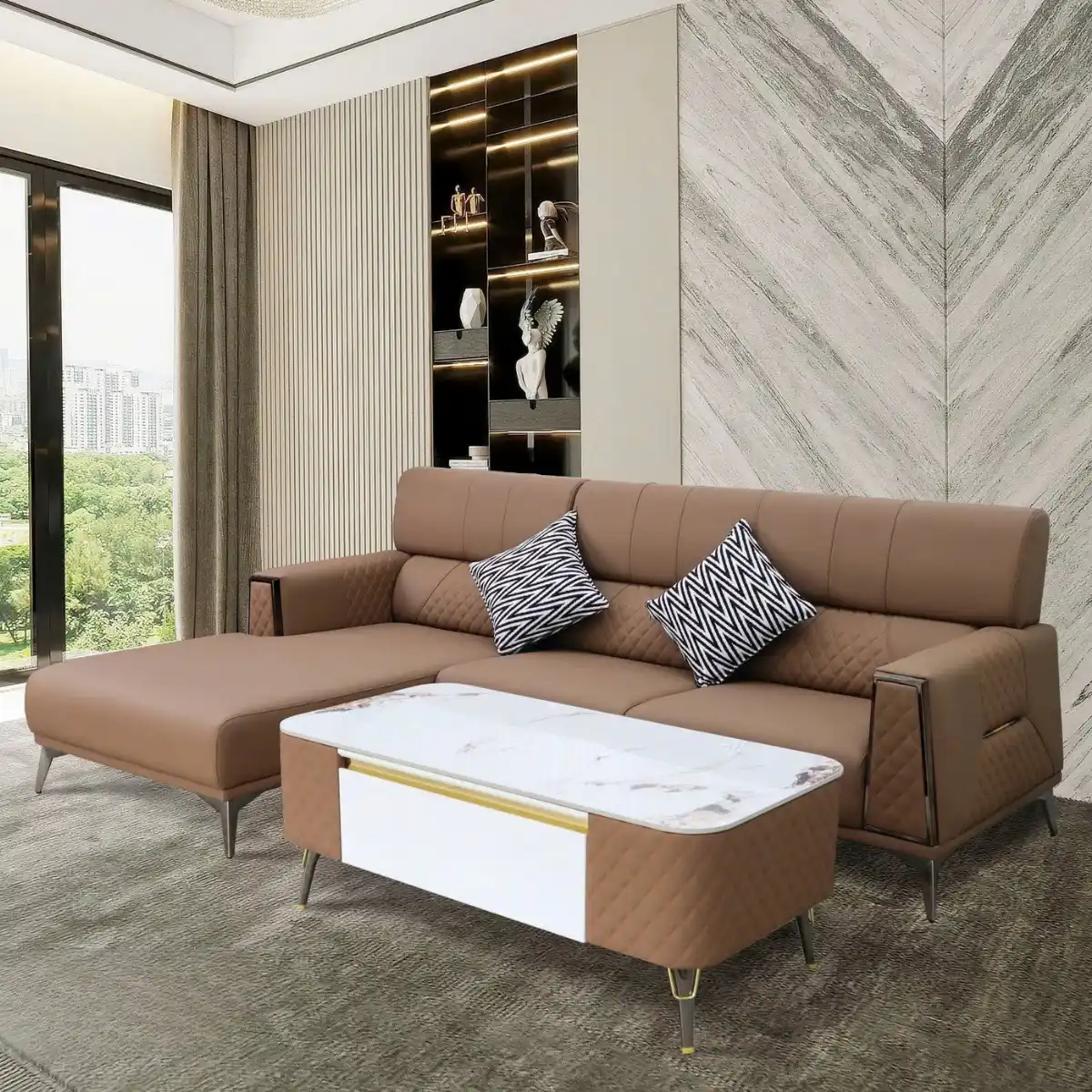 Sofa góc L Adora VT306