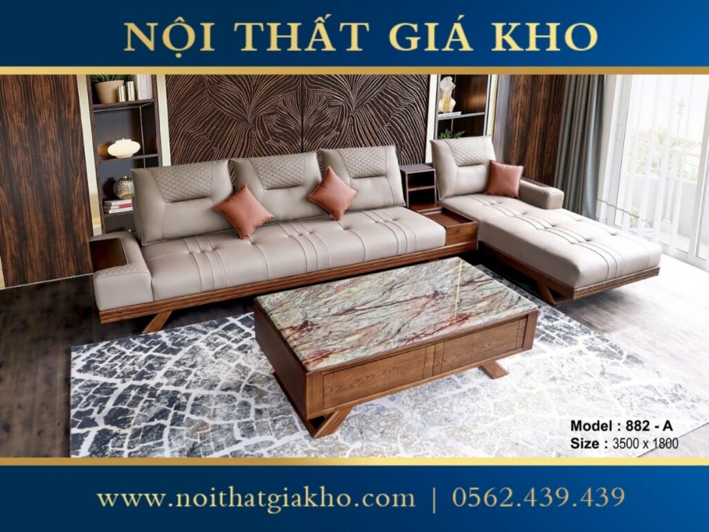 Sofa góc L Adora VT882