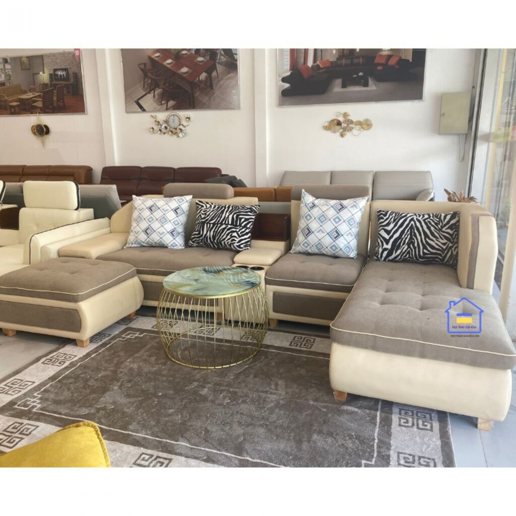 Sofa vải góc L cao cấp SFVTY03