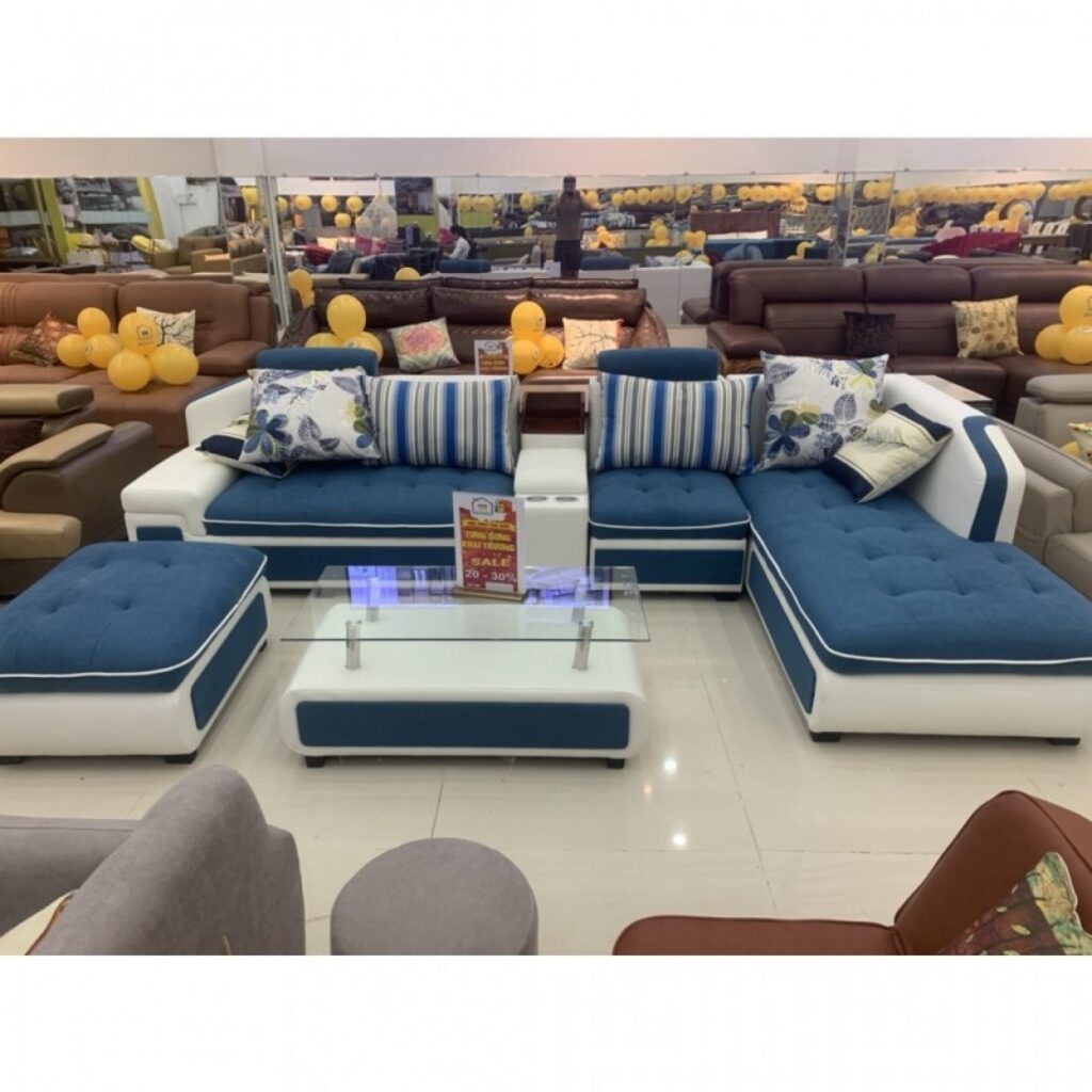 Sofa vải góc L cao cấp SFVTY03