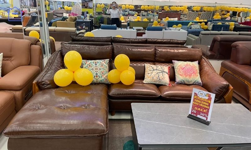 Mẫu ghế sofa kiểu chữ L