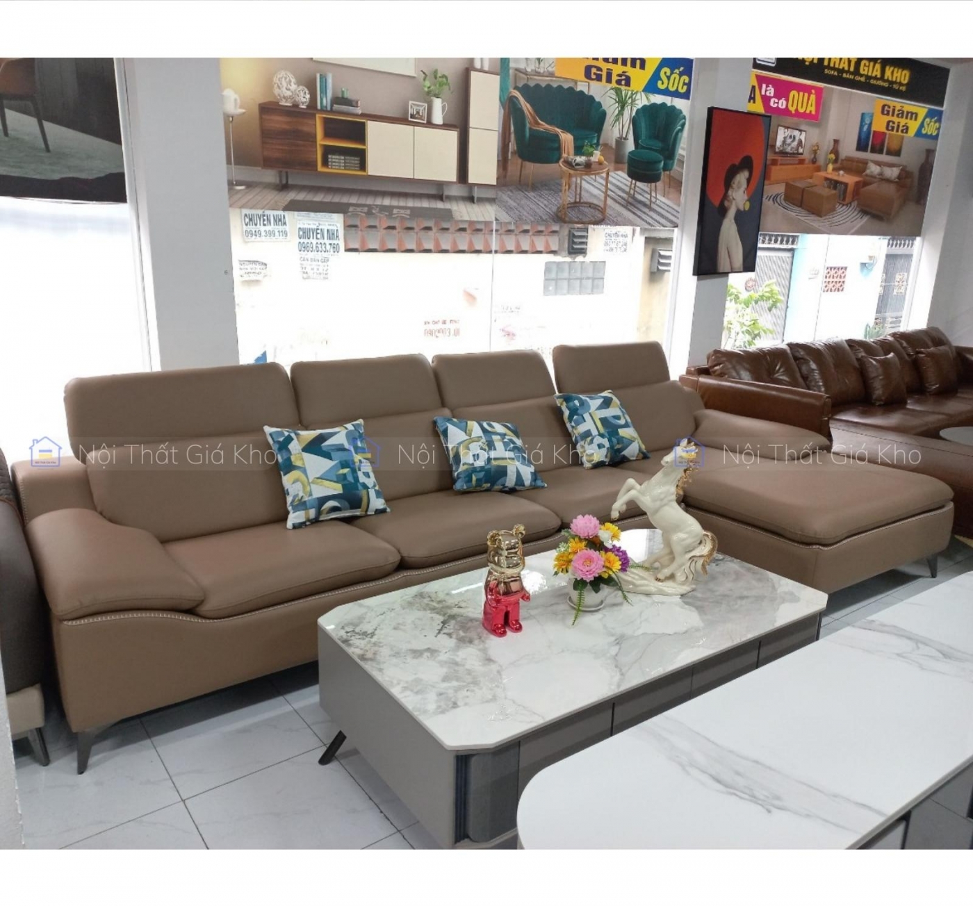 Sofa góc L Adora VT801