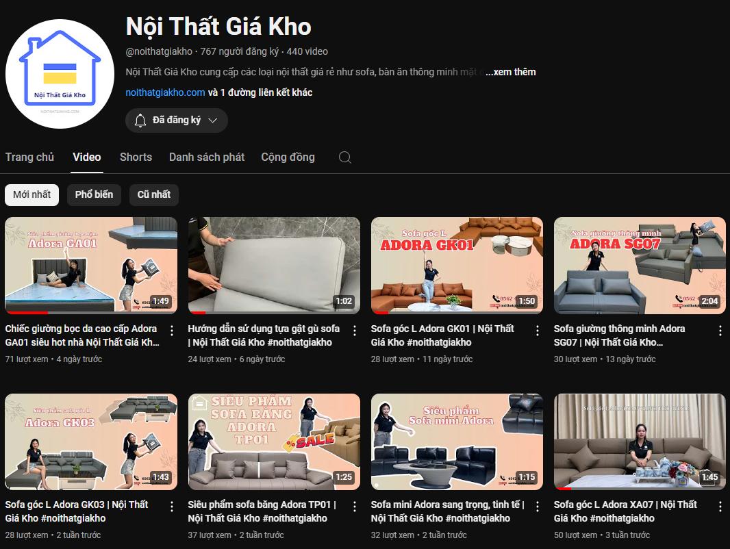 Nội Thất Giá Kho - Nội thất giá rẻ sản xuất tại xưởng