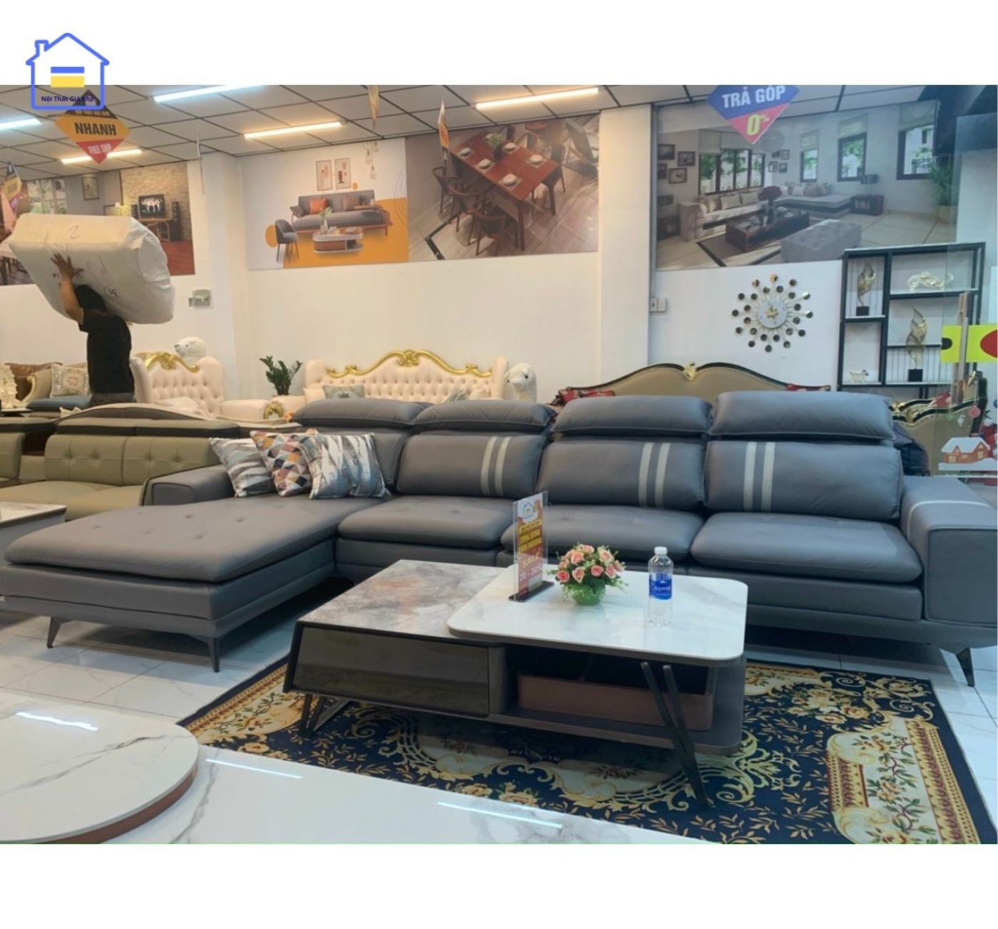 Sofa góc L Adora NTVT003