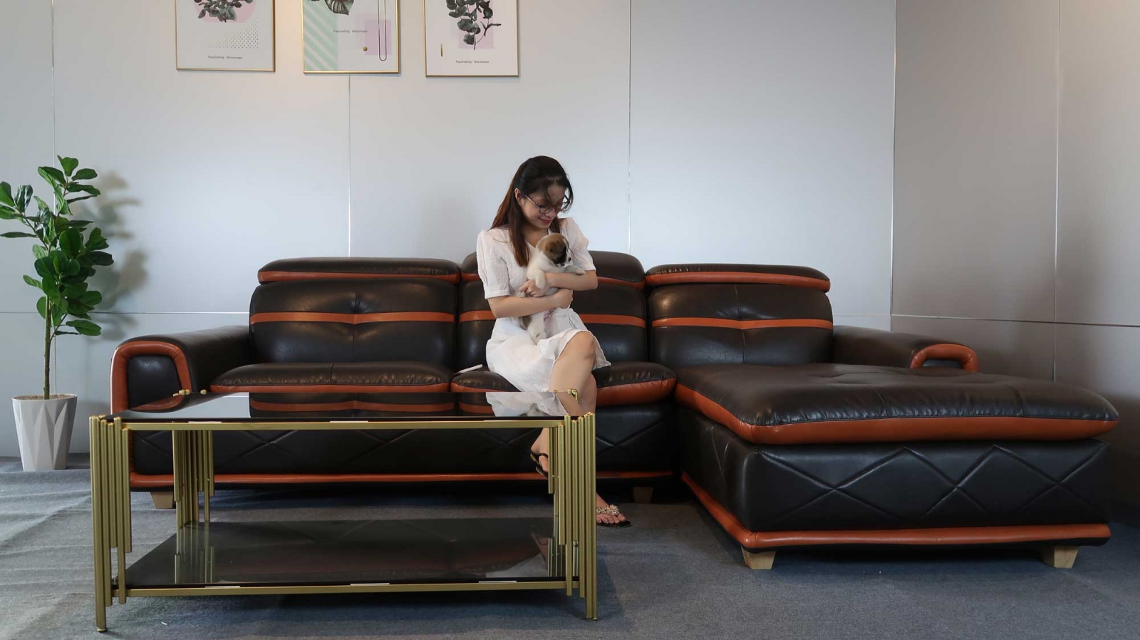 Sofa phòng khách nhập khẩu