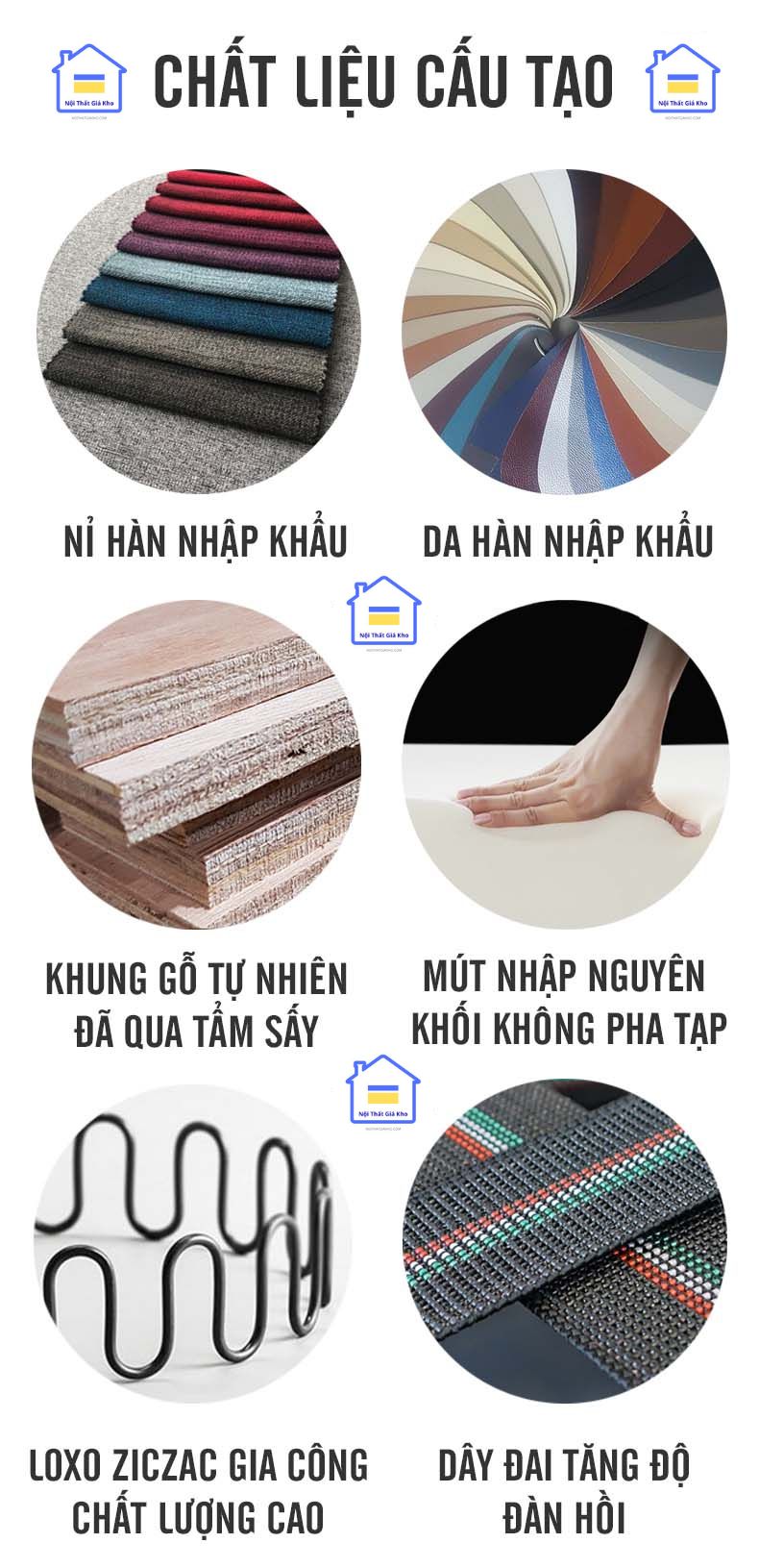 Sofa phòng khách Adora GK08