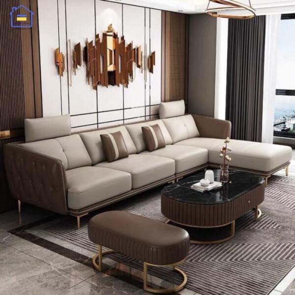 Sofa phòng khách chữ L Adora GK24