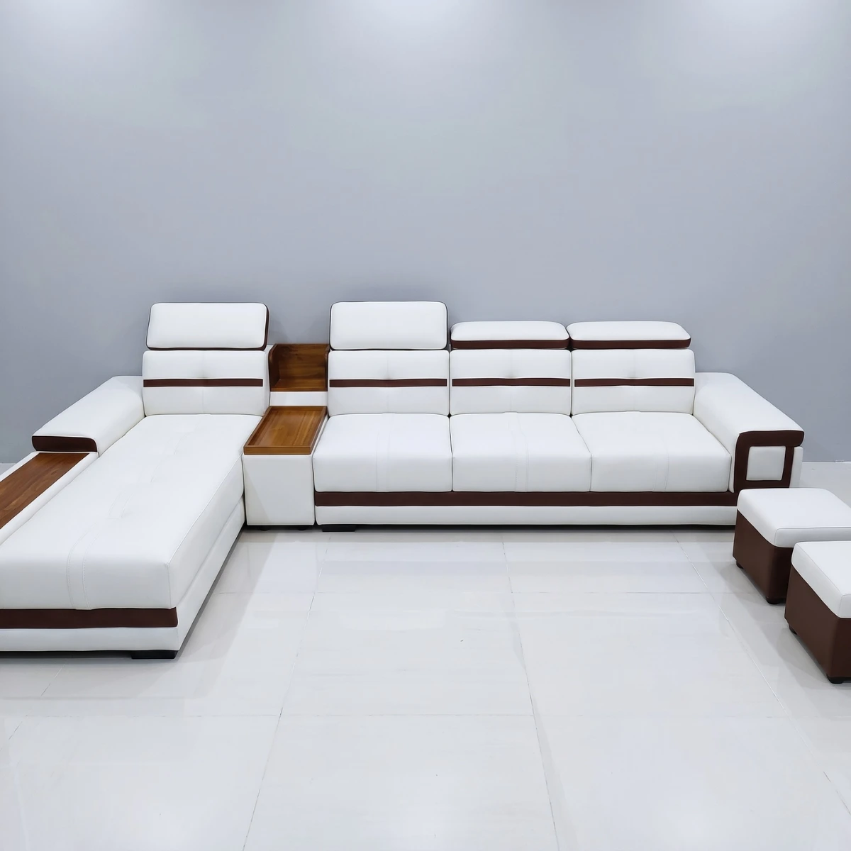 Sofa phòng khách chữ L cao cấp Adora GL31